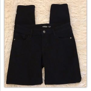 Old Navy Black Rockstar Low Jeans 6